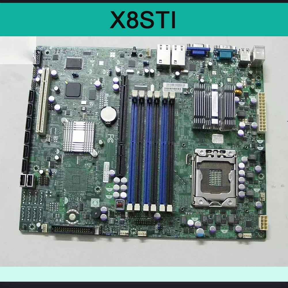 

For Supermicro 1366-Pin X58 Server Motherboard Support X5660/E5645 X8STI