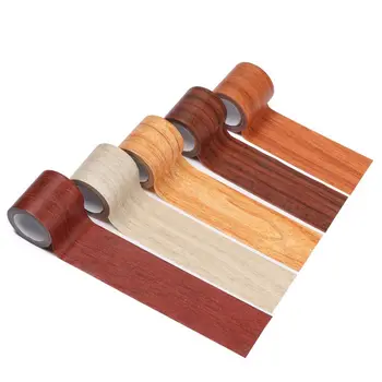 5,7 cm/8cm realistische Holzmaserung Reparatur Kleber Klebeband Boden möbel Renovierung Sockel leiste Aufkleber Wohnkultur