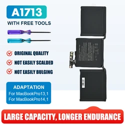 Wholesale A1713 Laptop Battery For Apple MacBook Pro EMC 2978 3164 A1708 Batteries Late 2016 Mid 2017 Notebook Battery 11.40 V