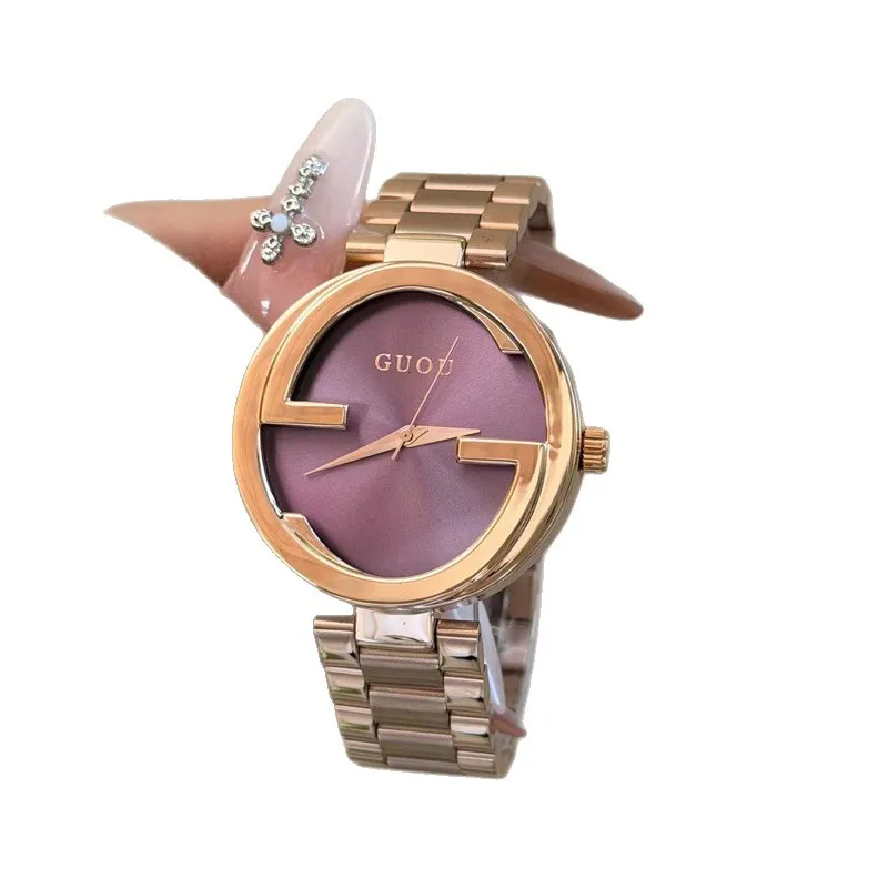 Fashionable And Trendy Women'S Watch With Stainless Steel Strap; Retro And Simple Women'S Watch With Stainless Steel Strap.