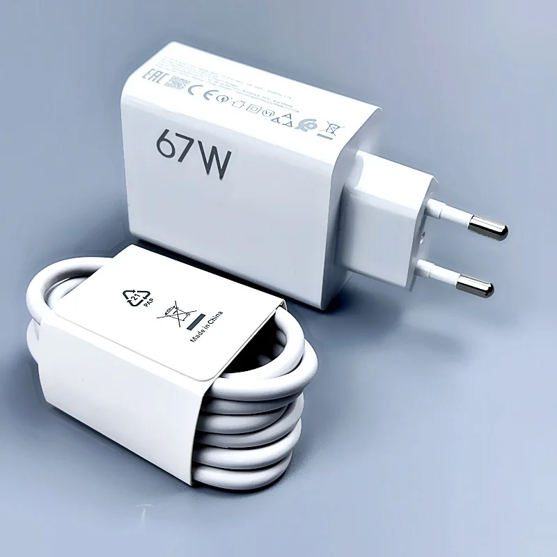 Xiaomi 67W Fast Charger For  Mi 13 12 11 Ultra 12T Pro Fast Charging USB Type C Cable Redmi Note 12 11 Quick Charge