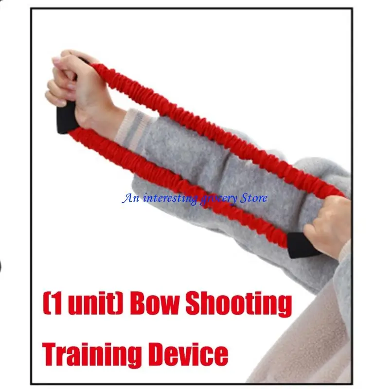 

652D Arm Strength Exercise Band High Elasticity Bows Training Device Enduring