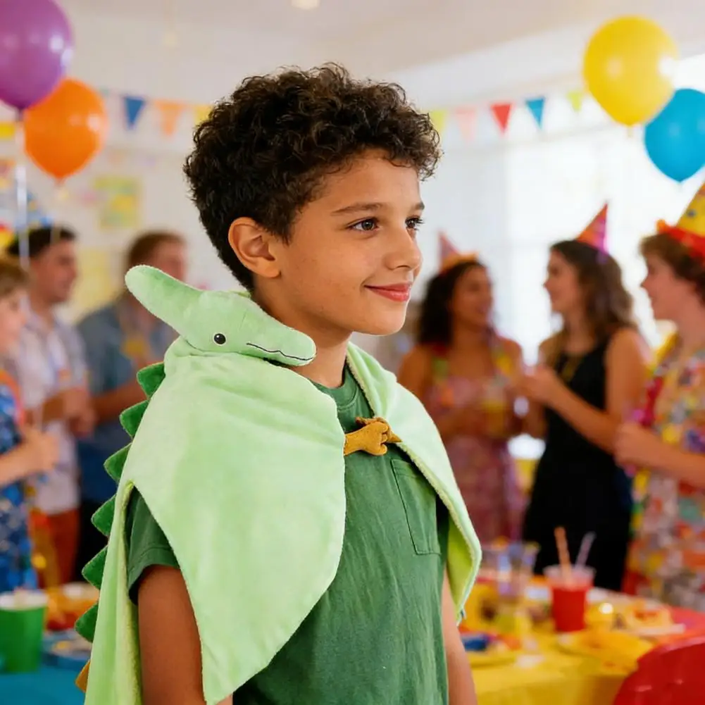 

Pterodactyl Dinosaur Wearable Blanket Kids Plush Pterosaur Cape Shawl Cozy Soft Warm Poncho Dinosaur Wings Scarf Gift for Boys G