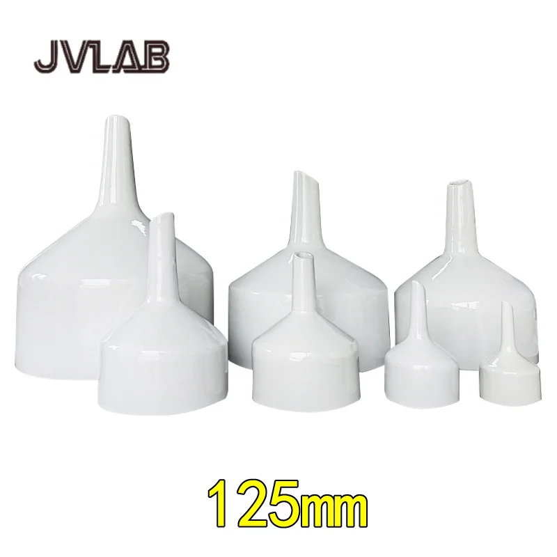 Brinell Funnel Filter Funnel Ceramic Funnel 125mm LabFiltration Device Filter Bottle Filter Funnel Thickened Material JVLAB