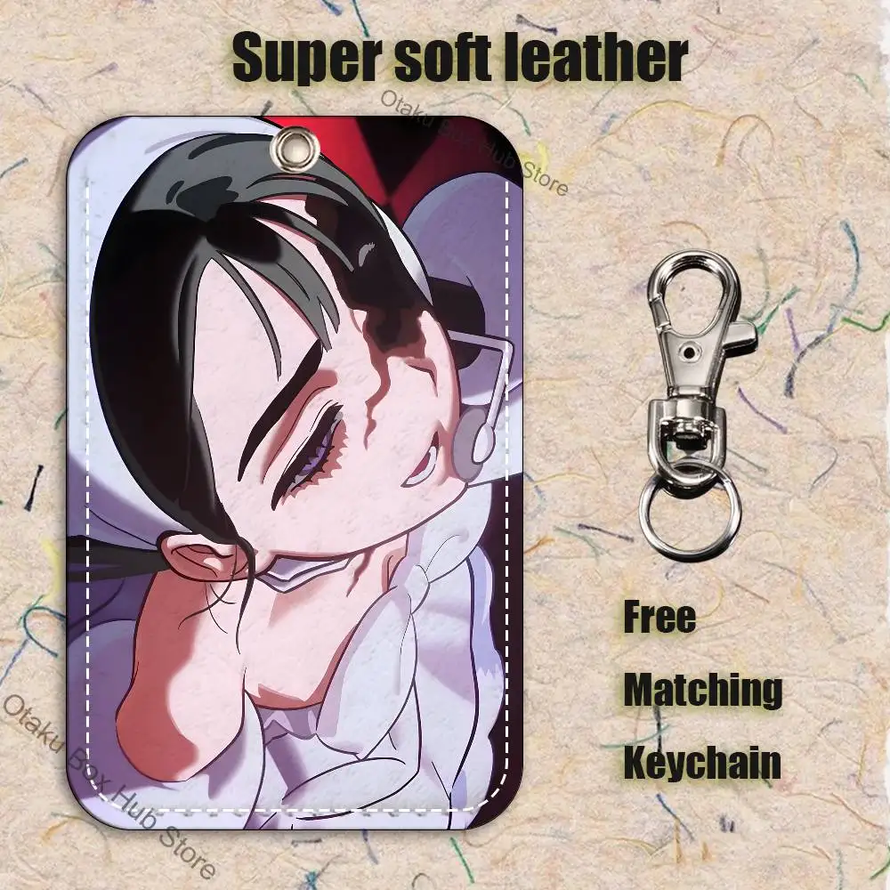 Sua A-Alien Stage Holder Keychain For Bank Business Work Card Holder Student Card Protective Case Bus