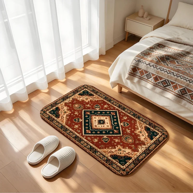 Abstract Leopard And Black Panther Art Print Doormat Non Slip Absorbent Floor Mat Home Decor Rug