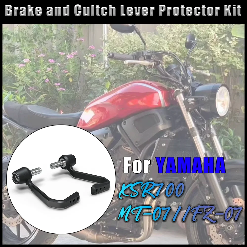 

Motorcycle hand guards For YAMAHA XSR700 FZ-07 FZ07 Brake and Clutch Levers Protector Kit Motorcycle Handlebar Grips Guard