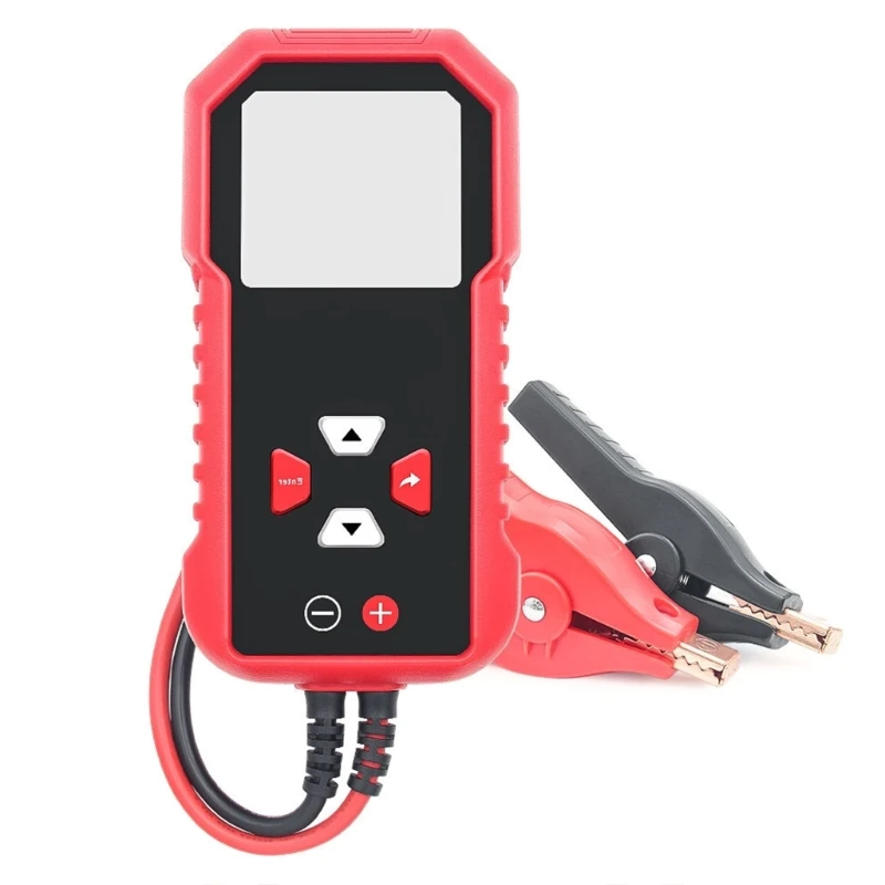 Digital Battery Tester Display Capacitance Diagnostic Tool Auto Battery Checkers for Everyday and Professional Use