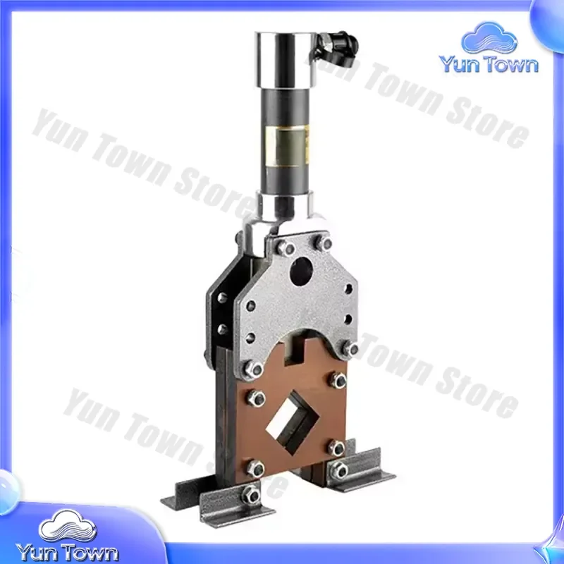 Electric Hydraulic Iron Angle Steel Cutting Machine for Metal Fabrication with 50 Galvanized Square Tube Angle Die for CNC