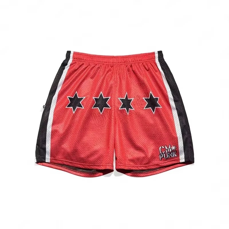 

Fashion Comfortable Shorts Men's Running Sports Gym Fitness Breathable Training Men's Quick-Dry Beach Pants Street Hip-Hop Sport