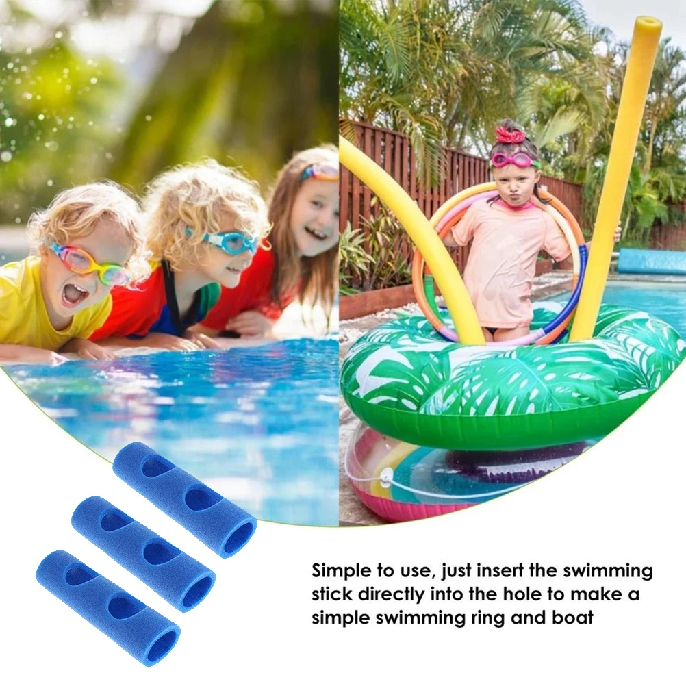 Pool Noodle Stick Connector  Swimming Pole Connector 30cm Length Excellent Buoyancy for 6.5cm Diameter Rod for Lake