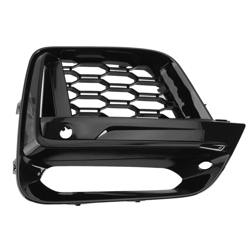 Front Fog Light Cover Grille Trim Accessories for BMW- X3 G01 G08 X4 G02 2018 2019 2020 (with Fog Lamp Hole)