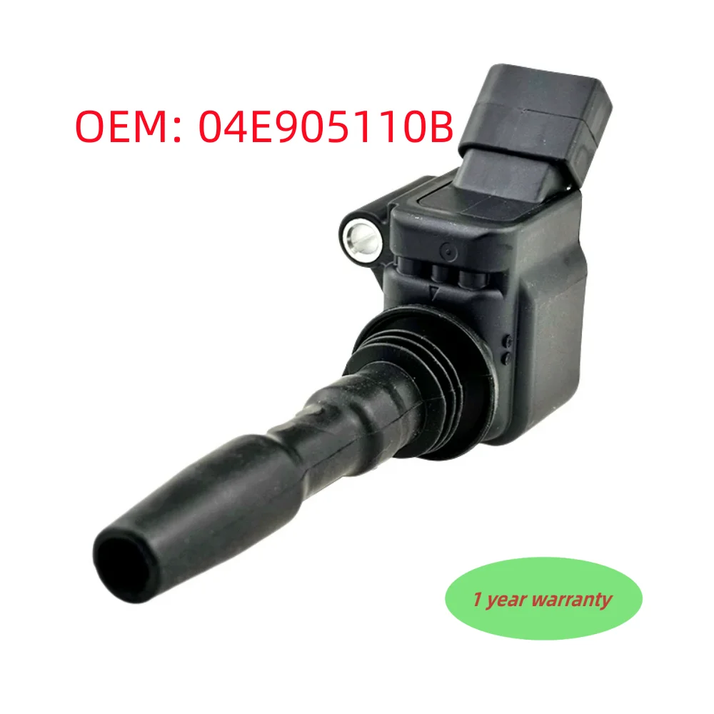 

4pc New Ignition Coils 04E905110B For Audi A3 Q3 A4 A5 VW Golf Jetta Polo 1.0/1.2/1.4T A3 Skoda Seat Leon 04E 905 110 B