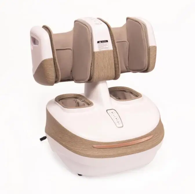 

Detachable Foot Electric Shiatsu Foot SPA Leg Calf Knee Heating Massage Machine 4D Roller Foot Massager with air compression