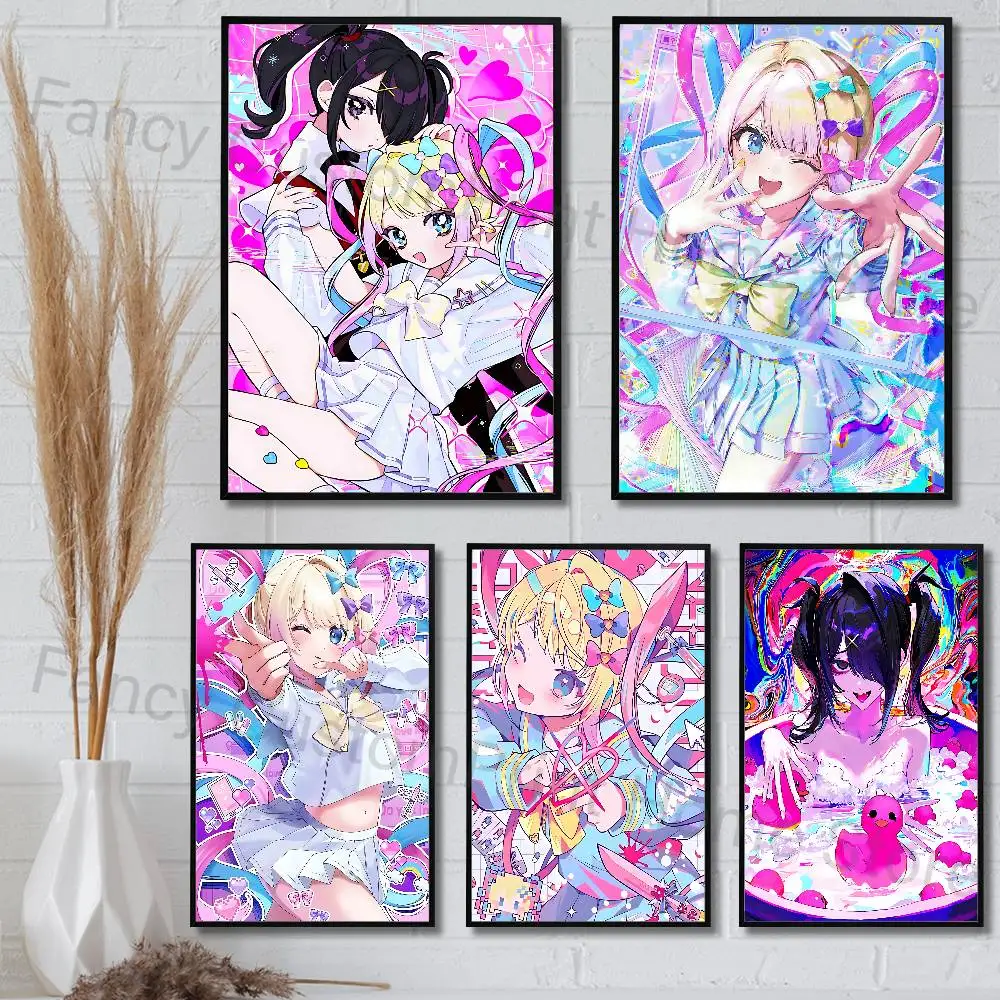 Kangel N-Needy Streamer Overload Poster HD Art Sticky Wall Waterproof Home Living Room Bedroom Bar Aesthetic Decoration