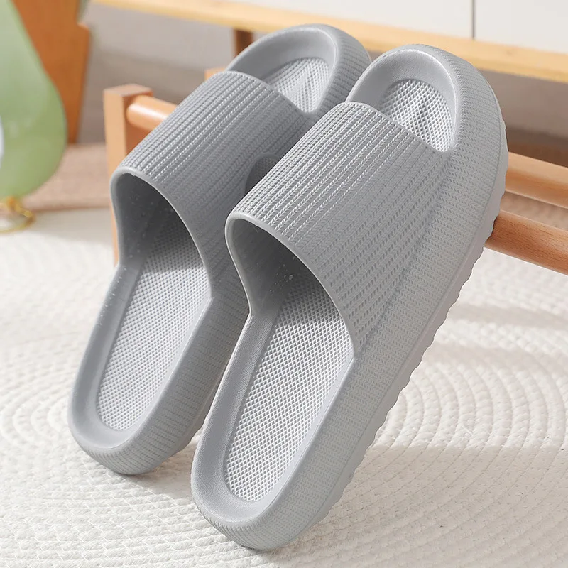 Koppels Dragen Bovenkleding Man Slippers Voor Mannen Dikke Zool Huis Schoenen Eva Ondersteuning Schoenen Zomer Sandalen Badkamer Mannen Slipper