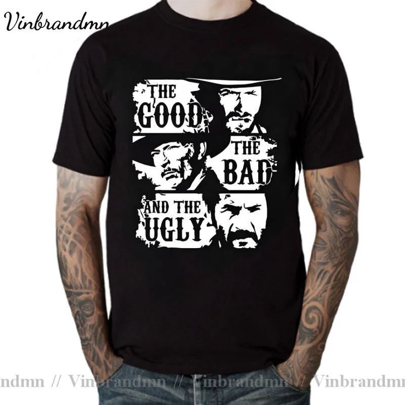 The Good The Bad And The Ugly T-Shirt Clint Eastwood Cult T Shirt Men Custom Aldult Tee Unisex Digital Printing Tee Shirt XS-6XL