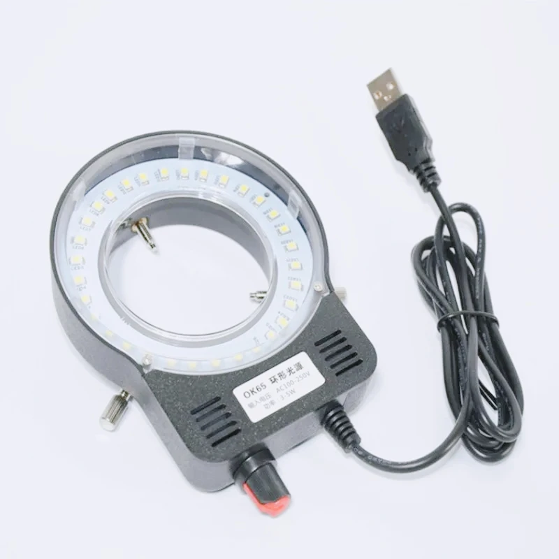 

13 Styles Adjustable USB Microscope Circular LED Light Source High Brightness Eyepiece Fill Light For Camera