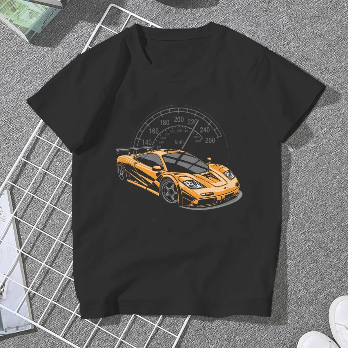 Car Women Tshirts F1 Car Racing Aesthetic Vintage Female Clothing Large Graphic Clothes