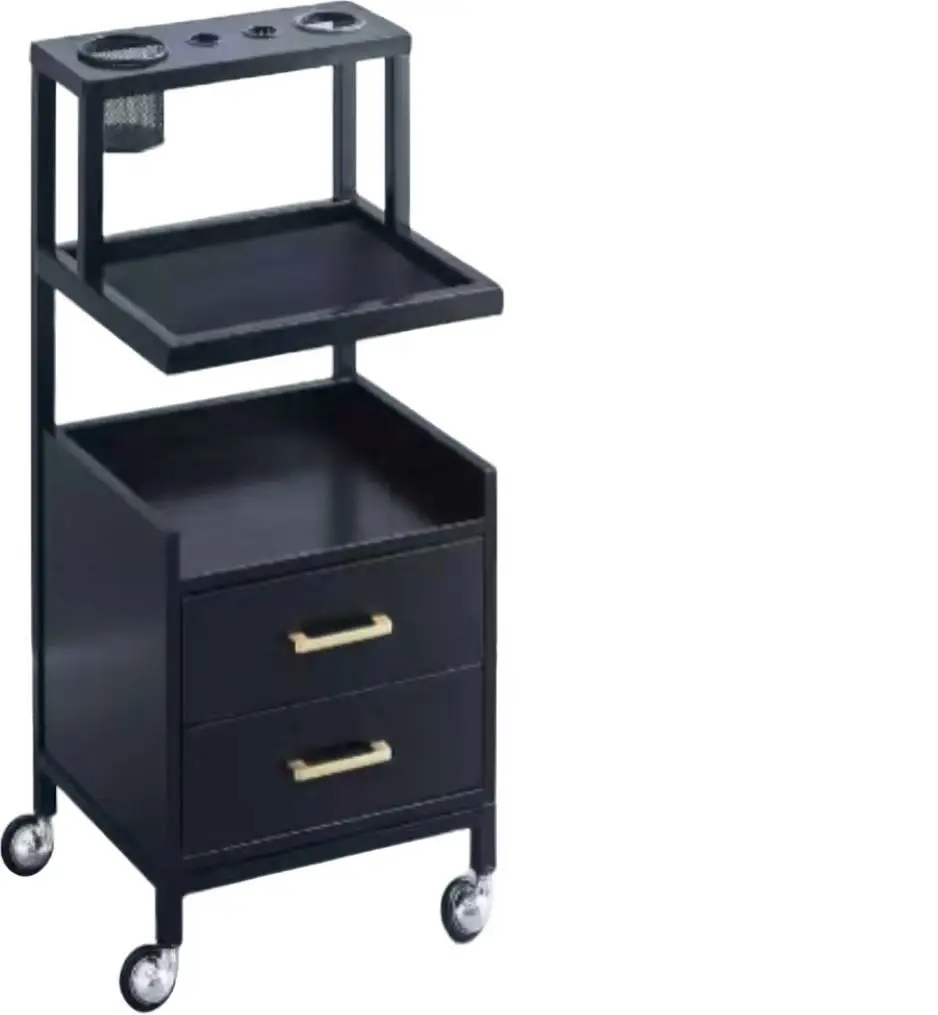 

Manufacturer Direct Sales of High-quality Hair Salon Storage Tool Cart with Shelf and Tool Table