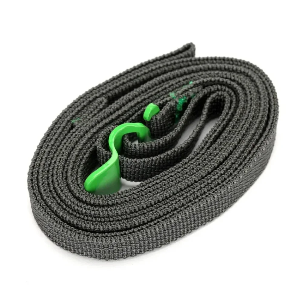 

200cm Camping Outdoor Travel Equipment Durable Quick Release Luggage Strap with Stainless Steel Buckle Hook Release Type Gear