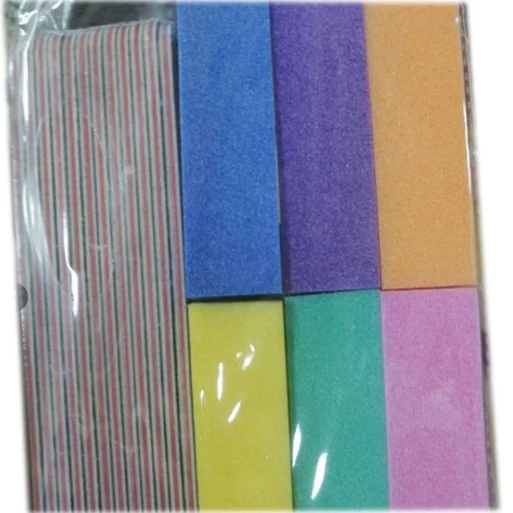 

Набор профессиональных инструментов для маникюра и педикюра, 18 предметов: 6 пилок-губок, 12 полировочных буферов. Высококачественный набор для формирования и обработки ногтей.