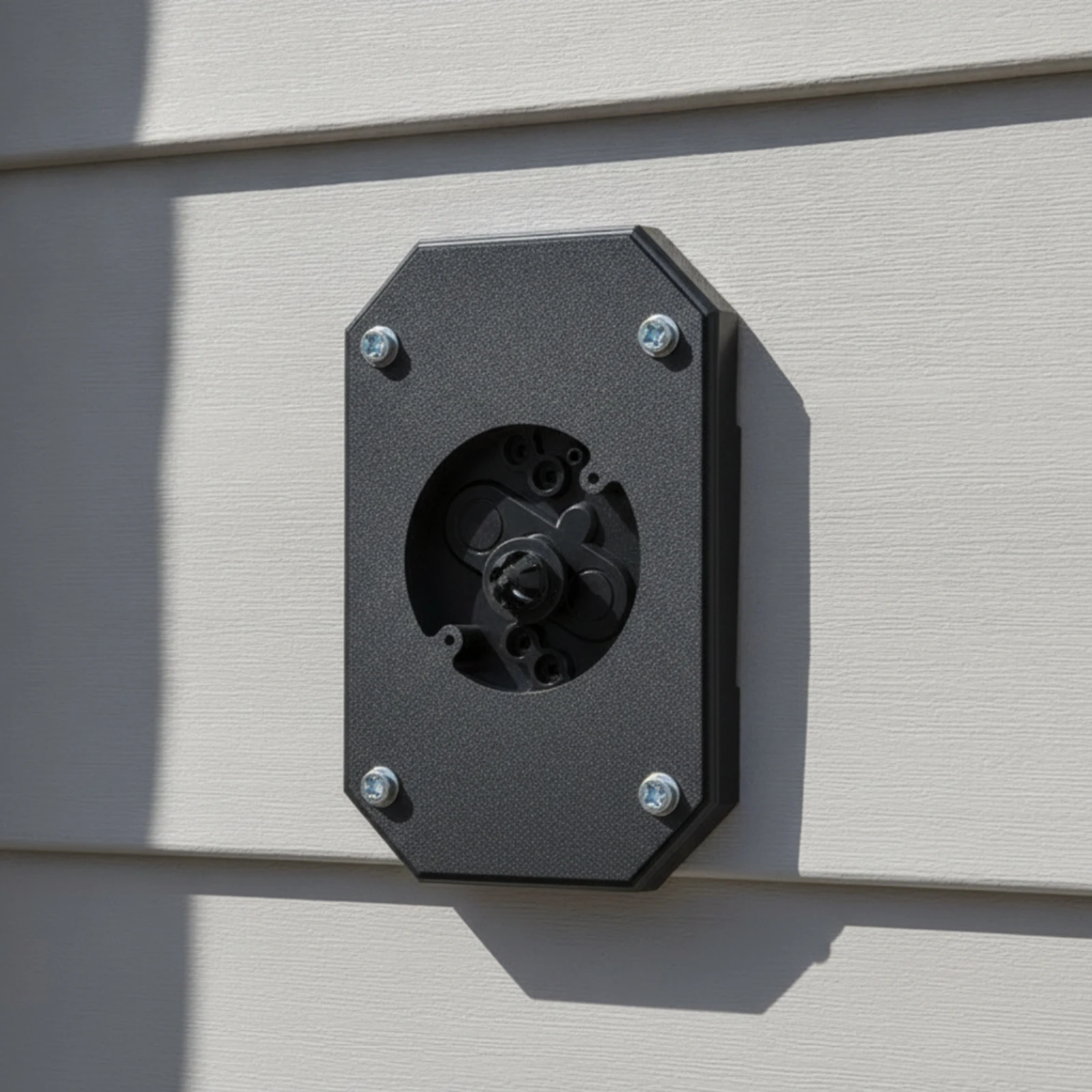 Light Mounting Block with Electrical Box Weather-Resistant Outdoor Light Mounting Block Bracket Versatile Hardware Compact