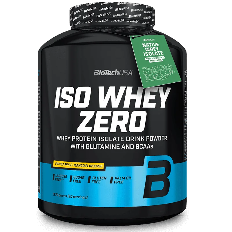 Biotech Usa Iso Whey Zero Proteína Sin Gluten