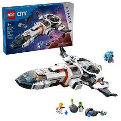 LEGO® City Modular Galactic Spaceship Building Blocks Toys for Birthday New Year Gift 60446 717 Pieces