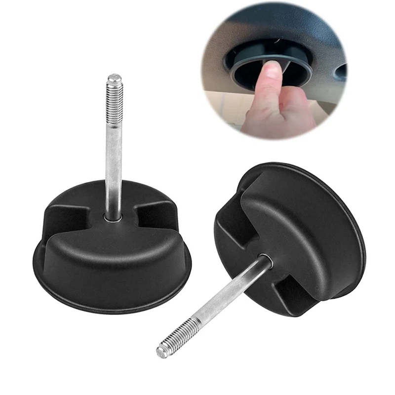 Hard Top Quick Removal Fastener Screw + Hardtop Top Mounting Knob Screws 1CJ57DX9AD For Jeep Wrangler JK 2007-2017