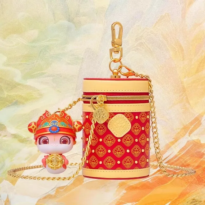 

Qian Duoduo Wealth God Figure for Prosperity and Good Luck Crossbody Handbag