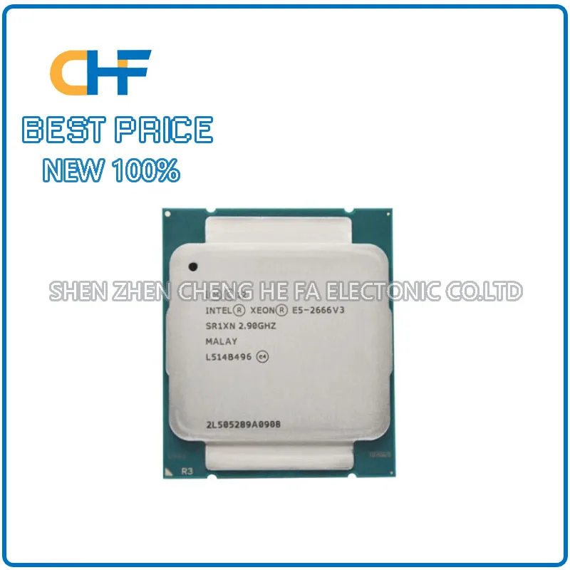 Intel Xeon E5 2666v3 10 Core 20 Thread 2.90GHz 135W LGA2011 CPU processor E5-2666v3
