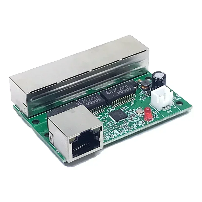 Module de commutation Mini Ethernet, PCBA 4/5 Ports, Networkmini, 10 Mbps, 100Mbps, 5V, 12V, 15V, 18V, 24V