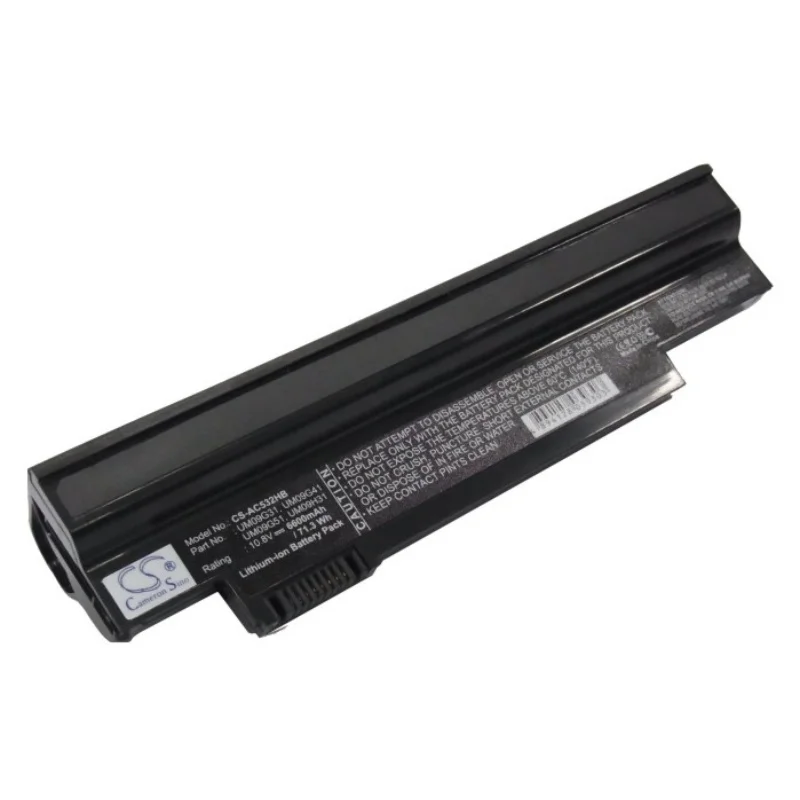 Cameron sino Notebook, Laptop 6600mAh battery 23.TCZV1.004, AK.008BT.054, BT.00803.022 for AO532h-21b, AO532h-21r, AO532h-21s