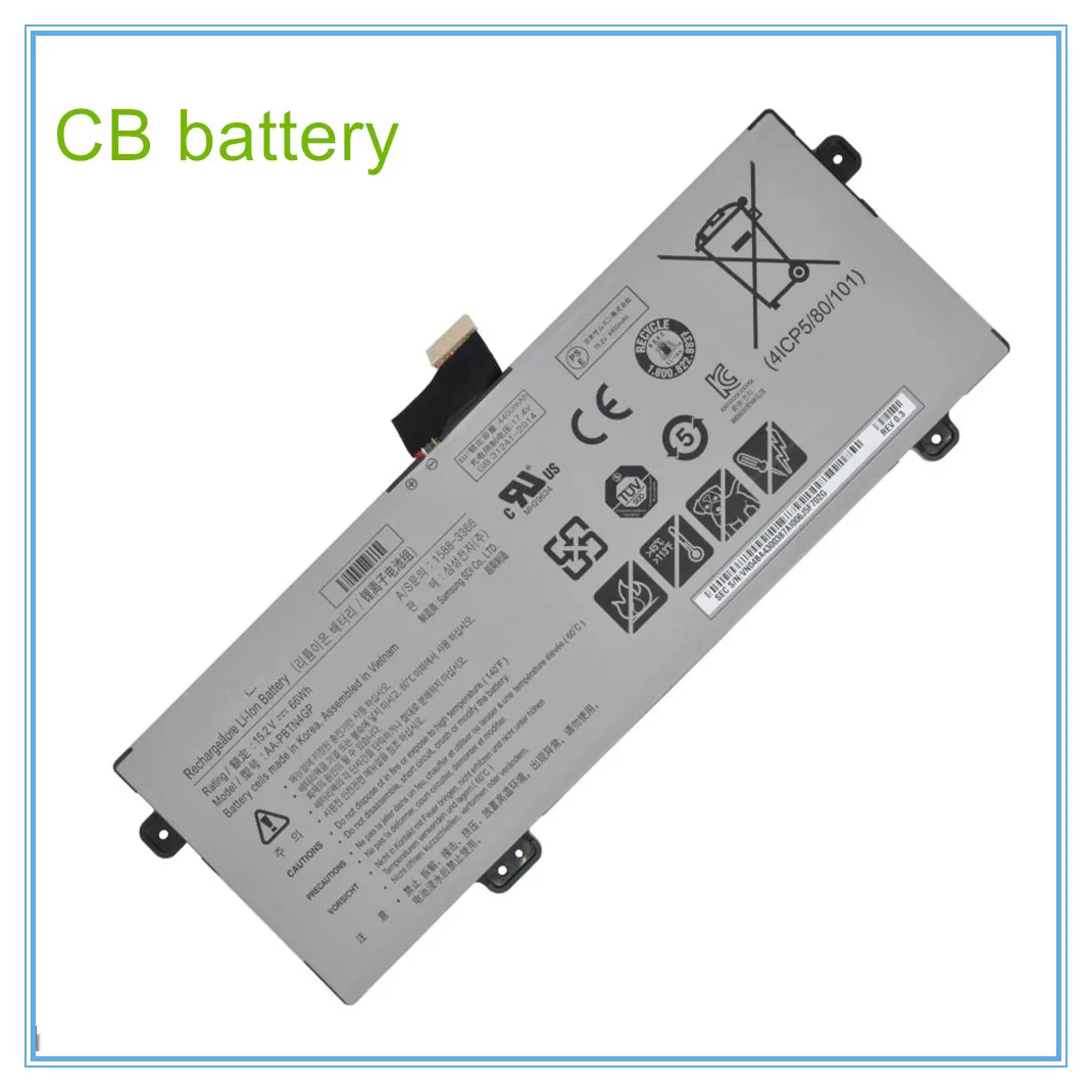

AA-PBTN4GP 66Wh 4300mAh 15.2V Original Laptop Battery For AA-PBTN4GP 4ICP5/80/101 Serie