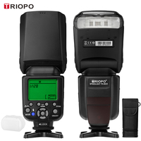 TRIOPO TR-982 iii TTL HSS High Speed Sync Camera Speedlite Flash SLR Mirrorless Camera Shoe Light for Canon Nikon Camera