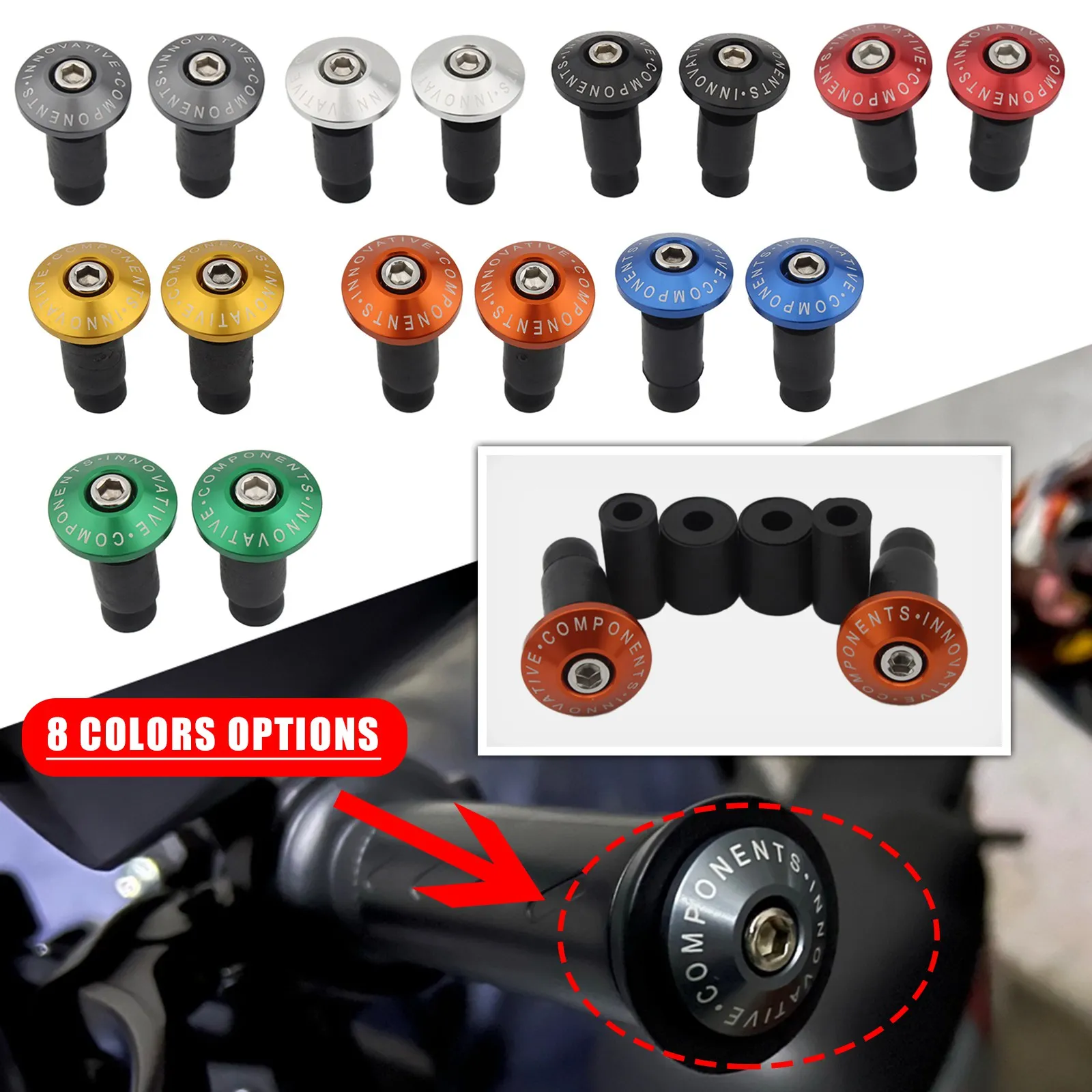 Mastering Ride Comfort: A Deep Dive into 22mm Handlebar End Cap Anti  Vibration Solutions