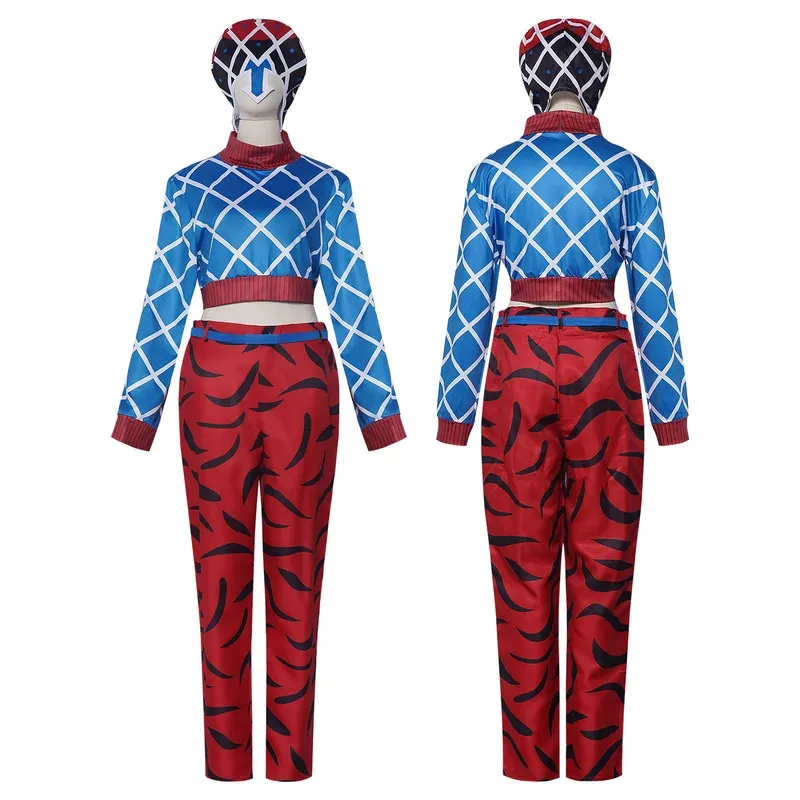 أزياء Guīdo Mista التأثيرية أنيمي Guido Mista للرجال والنساء ملابس حفلات الهالوين