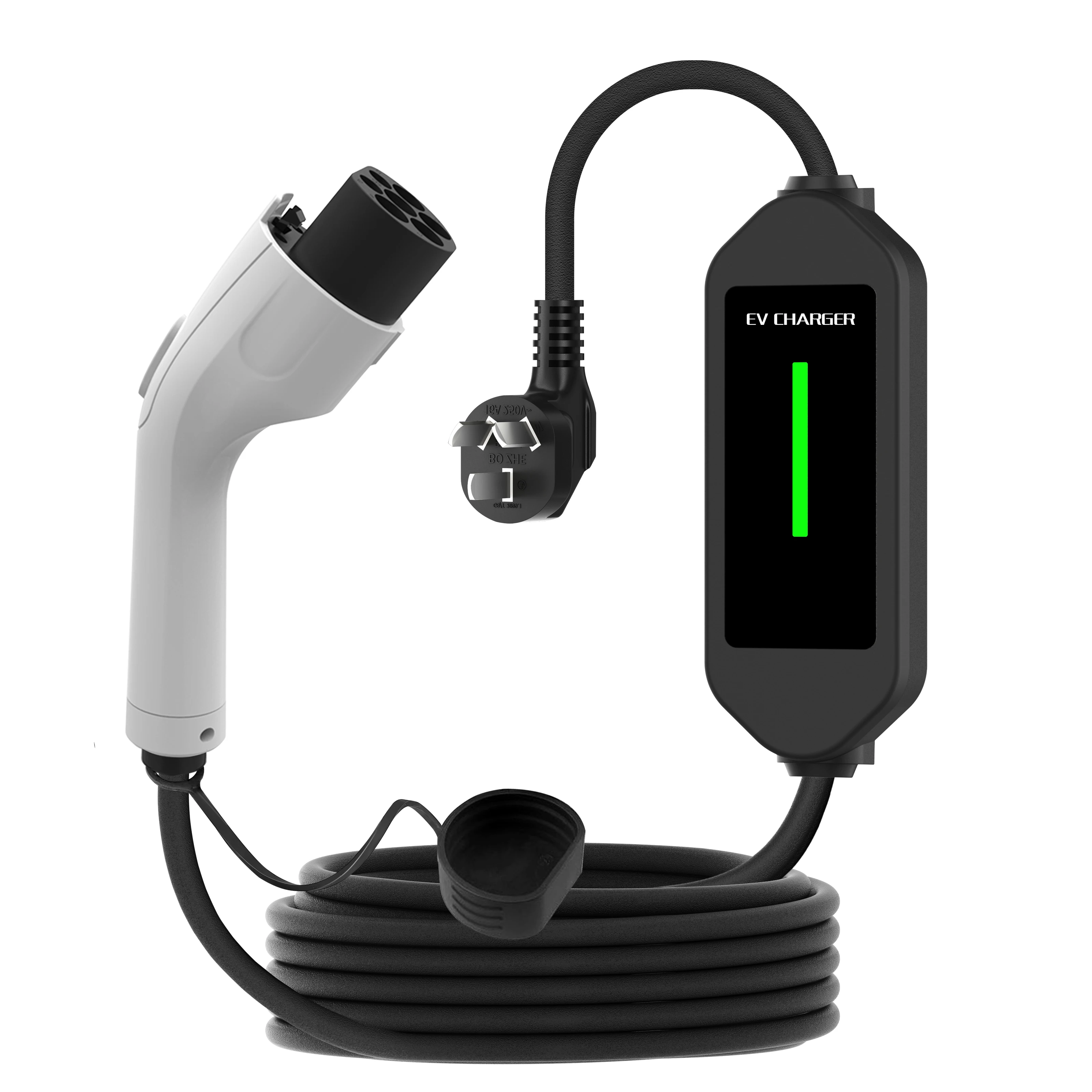 

3.5KW EV Charging 8-16A 110V-240V New Energy Car Charger Portable Charger With Storage Bag