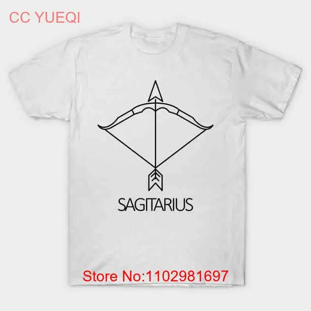 Sagitarius Zodiac Sign - Black T-Shirt S-5XL Fast Shipping