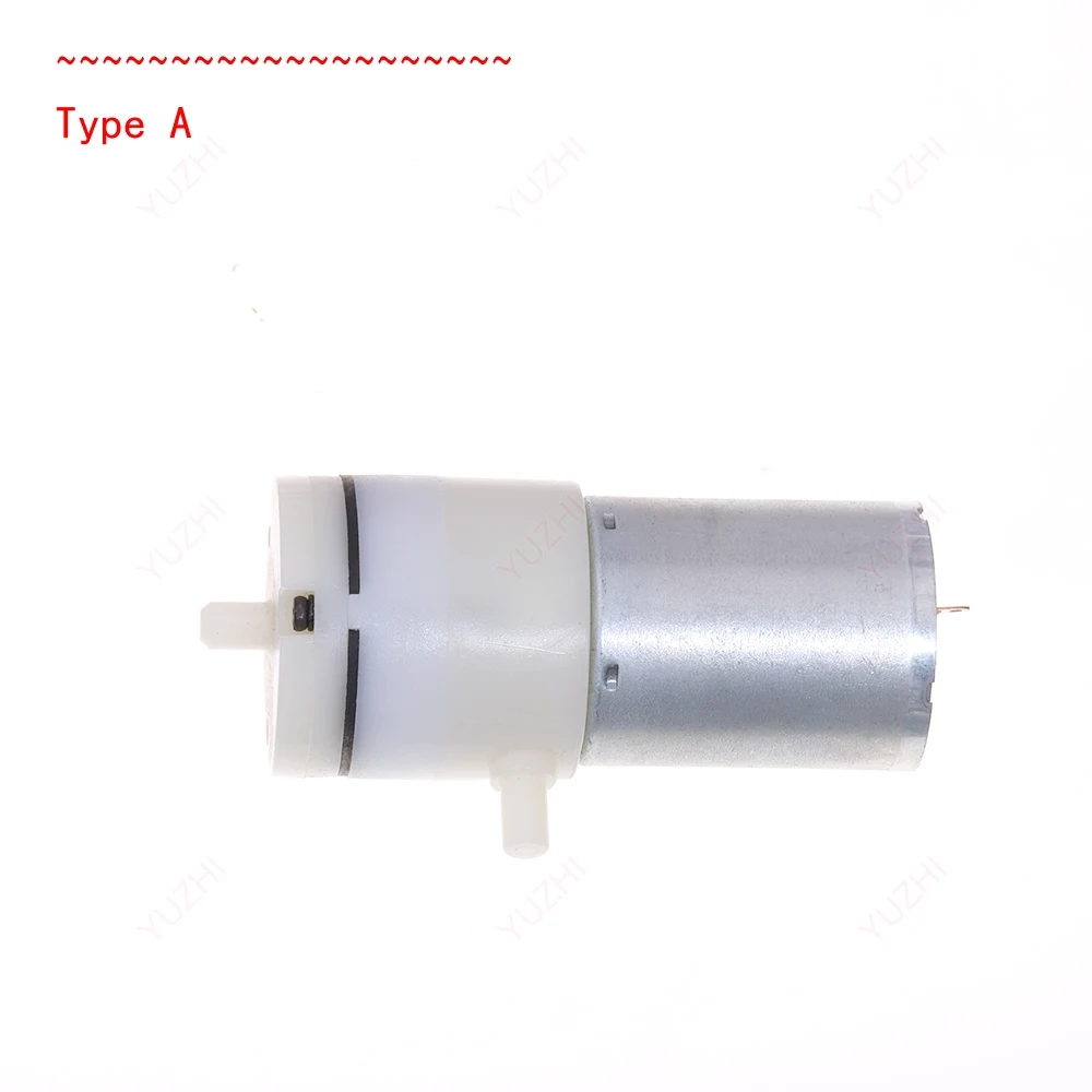 Mini 370 Vacuum Pump DC 3V 3.7V 5V 12V Negative Pressure  Air Pump High Flow and Suction Booster Pump