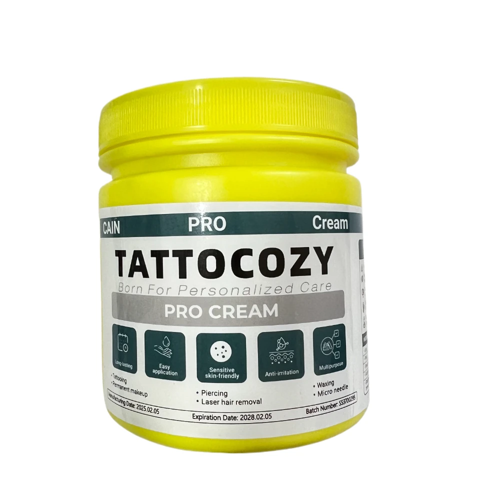 Tattocozy 500g Laser Beauty Tattoo Permanent Makeup Body Face Beauty Mciro Needle Care Cream