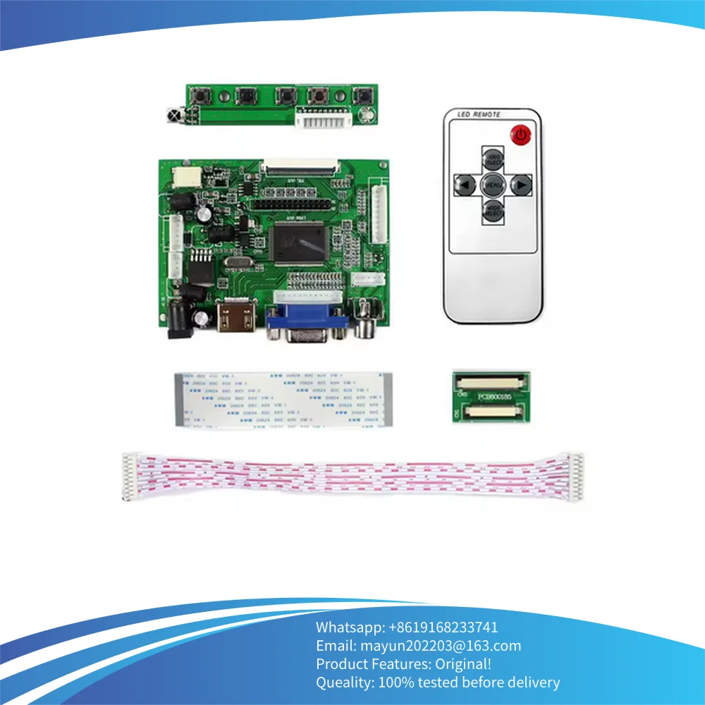 HJ080IA-01E / HE080IA-01D LCD Screen Display with VGA + HDMI-Compatible Driver Controller Board