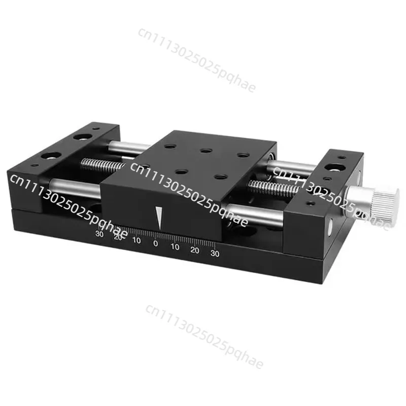 60A-Db120 X Single Axis Displacement Table Manual Linear Stage Translation Displacement Platform Station 60X40Mm Platform Size