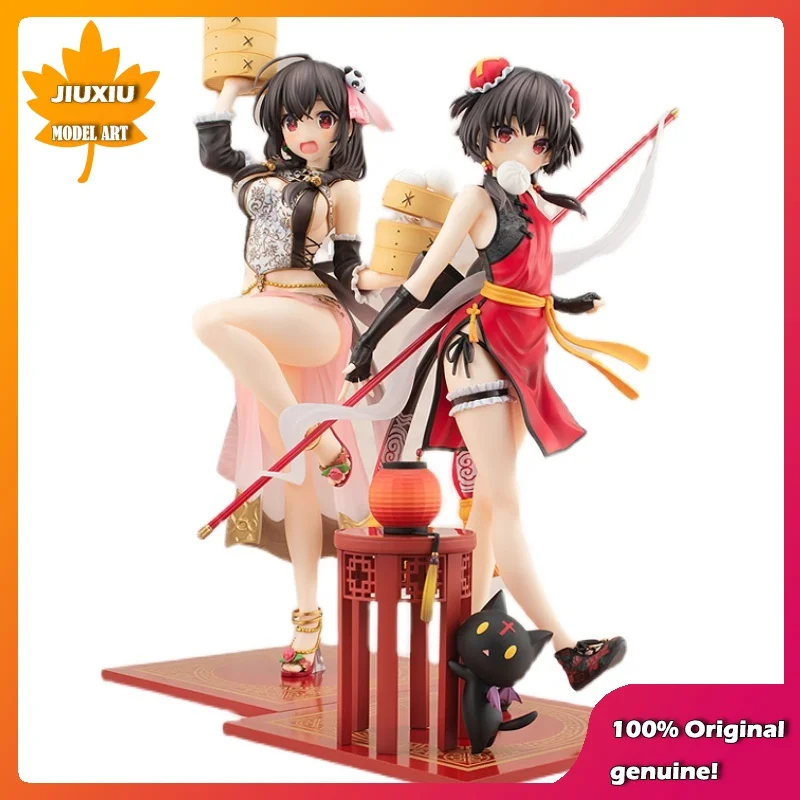 

100% Original:Anime Figure Megumin Yunyun chi-pao style 1/7 PVC Action Figure Anime Figure Model Toy Figure Collection Doll Gift