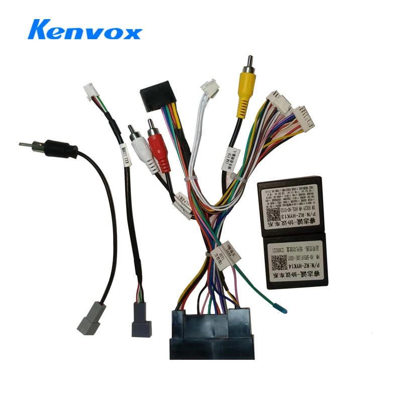 

android Car radio Canbus Box Decoder For HYUNDAI IX45 High configuration 16 pin Wiring Harness Plug Power Cable