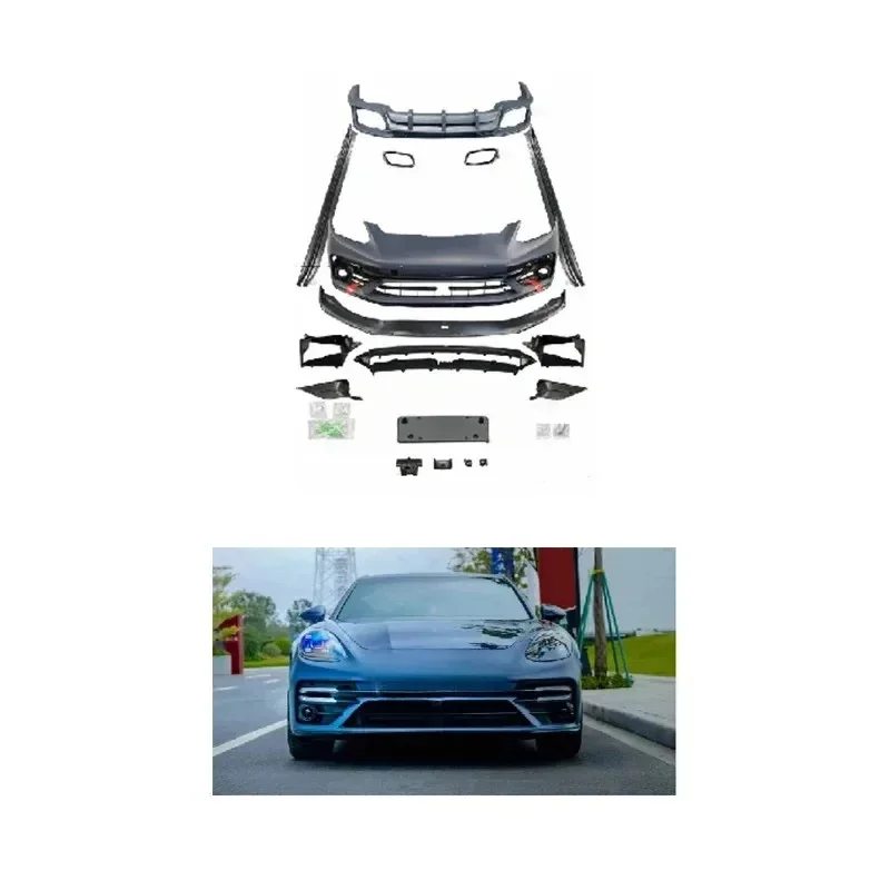 Car Conversion Upgr  . . Old to New Turbos Front Rear Bumper  P Body Kit Back