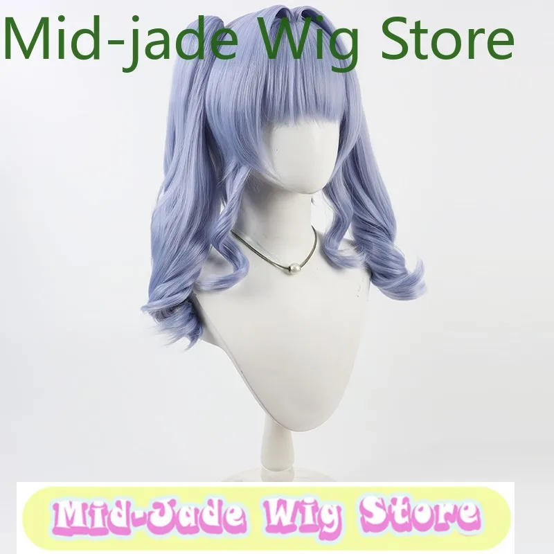 منتصف اليشم متجر شعر مستعار VSPO Kuromu Yano شعر مستعار تأثيري-الذيول التوأم الشعر الاصطناعية أنيمي لعبة لعب الأدوار أداء حفلة الهالوين #2