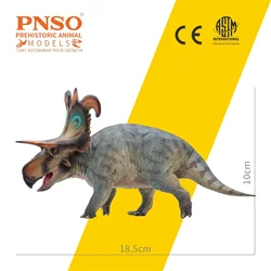 PNSO 86 Lokiceratops Frederik Ceratopsidae Dinosaur Prehistoric Animal Scene Decoration Gift Collection Scientific Statue