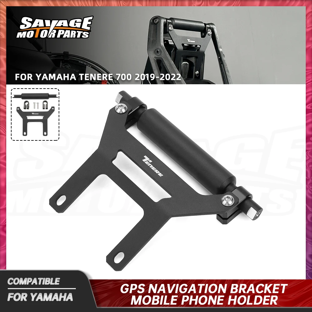 

2022 T700 Cellphone Phone GPS Navigation Mount For Yamaha Tenere 700 Rally XTZ07 XTZ700 Handlebar Bar Extension Stand Holder
